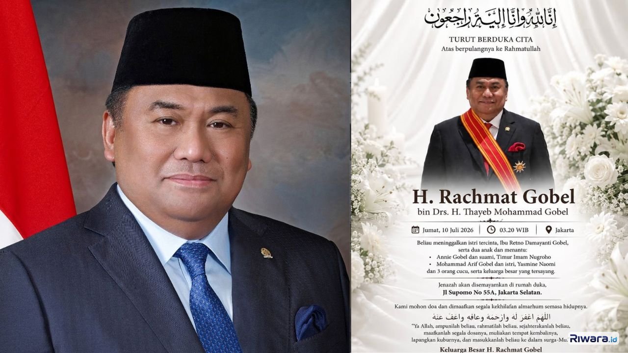 Jenazah Rachmat Gobel Disemayamkan di Rumah Duka Jakarta Selatan